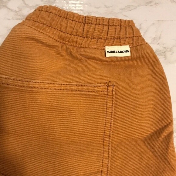 Billabong Cutoff Shorts Raw Hem Drawstring Waist size medium - Picture 3 of 9